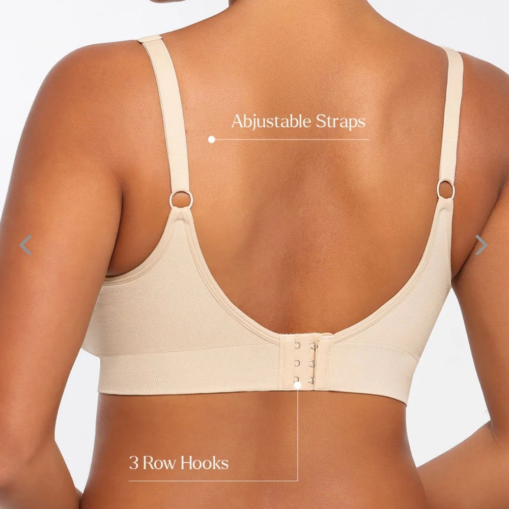 Popilush wireless bra 2X NEW like Truekind & shapermint 38DDD, 40DDD, 38G - Picture 2 of 5